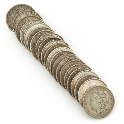 Lot 1098 - United States Morgan Dollar Group