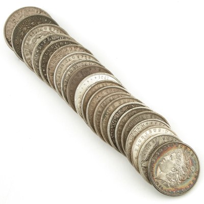 Lot 1099 - United States Morgan Dollar Group