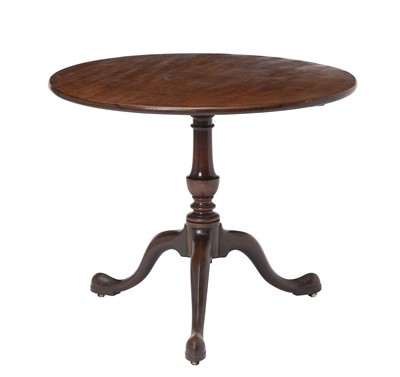 Lot 338 - George II Mahogany Tilt-Top Tripod Table
