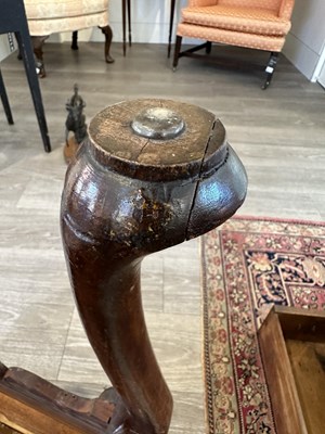 Lot 1059 - Queen Anne Walnut Dressing Table