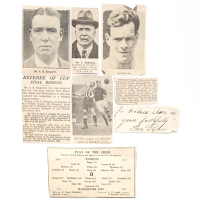 Lot 1037 - English Soccer, Boxing, Cricket, Music and More Autograph Book