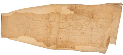 Lot 130 - Goerck's 1785 working survey of the Common Lands that became Fifth Avenue