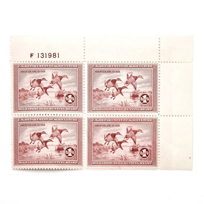 Lot 1059 - United States Hunting Permit Scott RW 2 Block