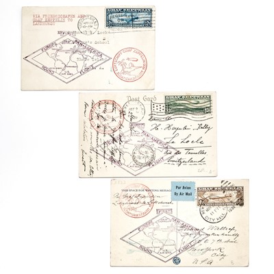 Lot 1058 - United States 1930 Zeppelin Issue on So. America Flight Usage