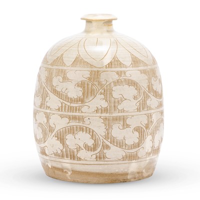 Lot 650 - A Chinese Cizhou Pottery Meiping