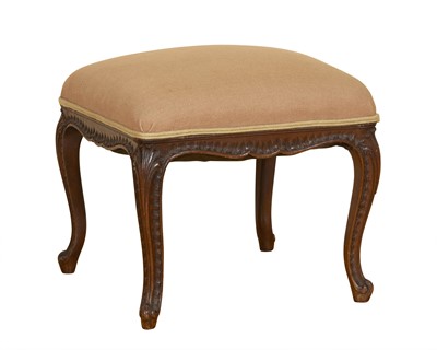 Lot 234 - Louis XV Style Walnut Stool