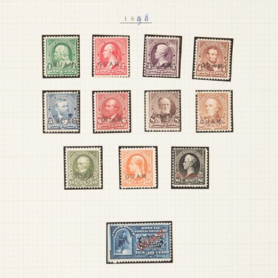 Lot 1036 - Guam and Philippines Occupation Overprinted US Issues