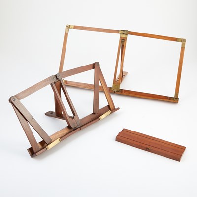 Lot 4 - Victorian Wood Folding Music Stand