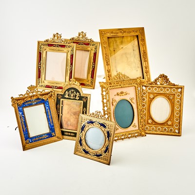 Lot 334 - Group of Gilt-Metal Photograph Frames