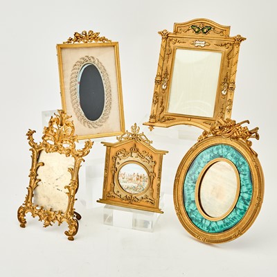 Lot 331 - Four Gilt-Metal Photograph Frames