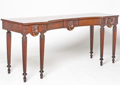 Lot 480 - Regency Mahogany Serving Table