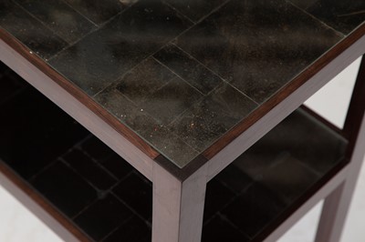 Lot 138 - Walnut Stained Two-Tier Console