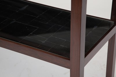 Lot 138 - Walnut Stained Two-Tier Console