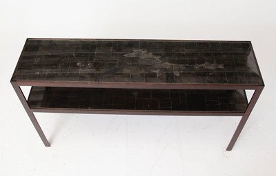 Lot 138 - Walnut Stained Two-Tier Console
