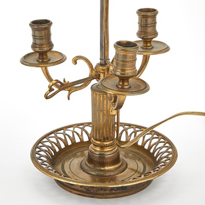 Lot 215 - Louis XVI Style Bouillotte Lamp
