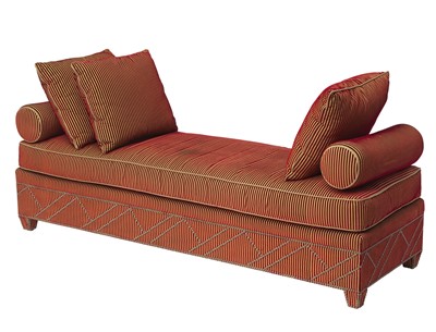 Lot 145 - Upholstered Loose Cushion Bench