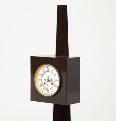 Lot 147 - Dark Walnut Tall Floor Clock