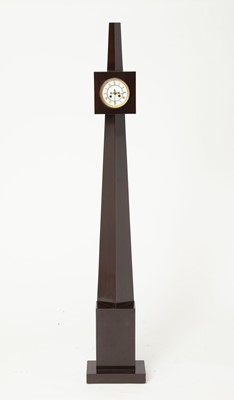 Lot 147 - Dark Walnut Tall Floor Clock