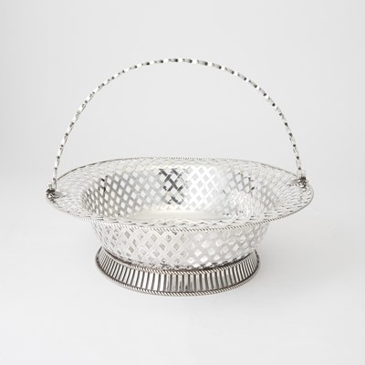 Lot 121 - George II Sterling Silver Cake Basket