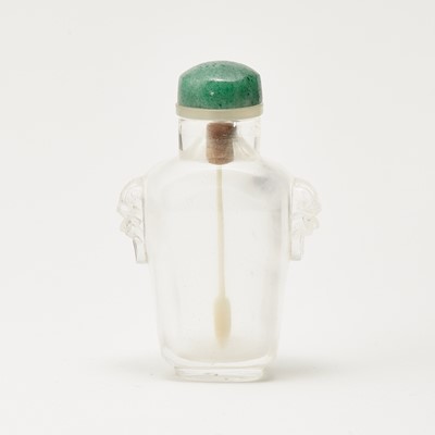 Lot 1 - A Chinese Rock Crystal Snuff Bottle