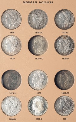 Lot 1094 - United States Morgan Dollar Group