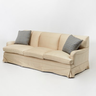 Lot 667 - Three-Seat Upholstered Sofa