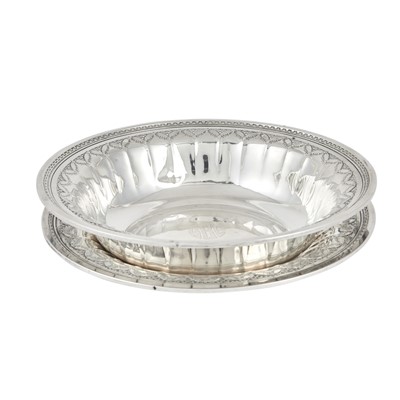 Lot 282 - Towle Sterling Silver Bowl and Charger