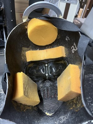 Lot 4 - A studio-sanctioned Darth Vader Touring Costume from The Empire Strikes Back