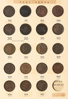 Lot 1074 - United States Classic Half Cent Issues