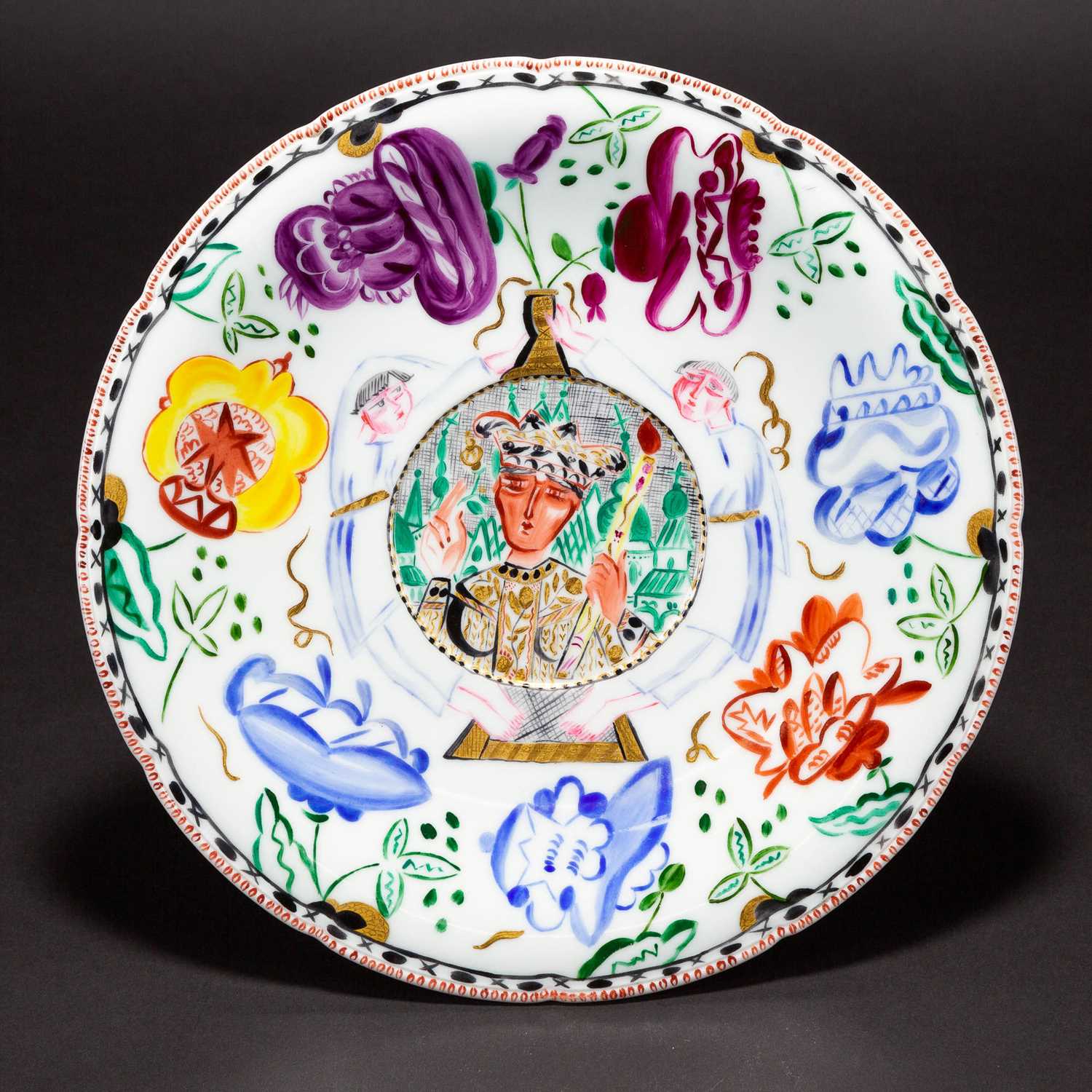 Lot 686 - Soviet Porcelain Plate
