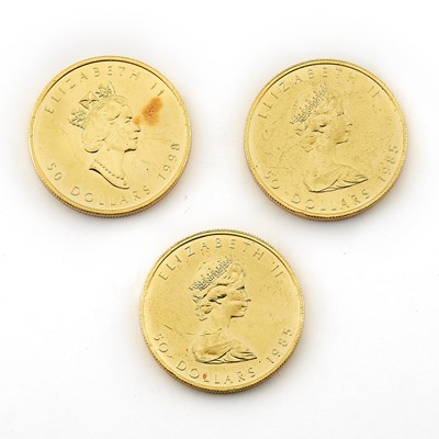 Lot 1057 - Canadian One Ounce Gold Maple Leaf