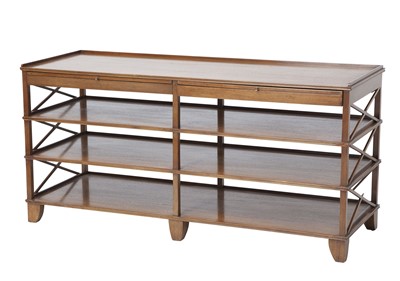 Lot 157 - Mahogany Rose Tarlow "Pemberley" Bookcase