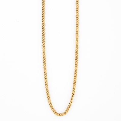 Lot 72 - Gold Neck Chain, 14K 6 dwt.
