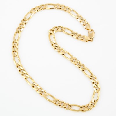 Lot 101 - Gold Neck Chain, 14K 66 dwt.