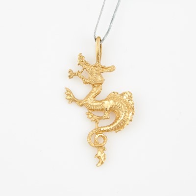 Lot 130 - Gold Pendant, 14K 3 dwt.