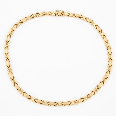 Lot 144 - Gold Necklace, 14K 13 dwt.
