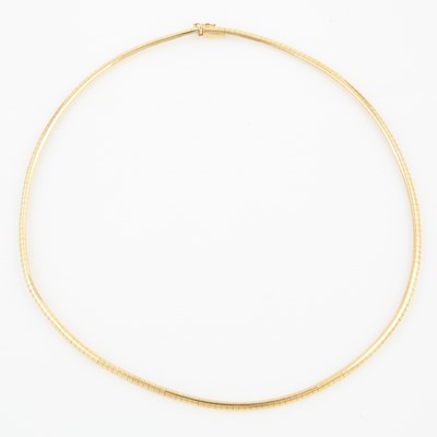 Lot 155 - Gold Necklace, 14K 14 dwt.