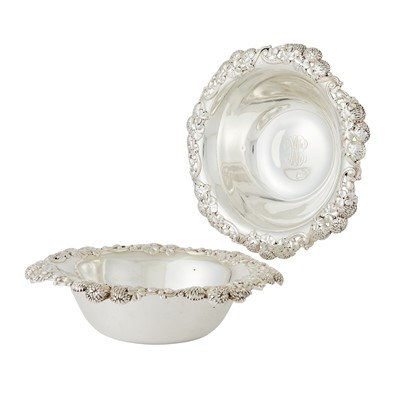 Lot 156 - Pair of Tiffany & Co. Sterling Silver Bowls