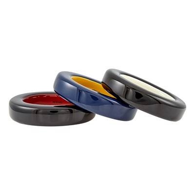 Lot 1030 - Hermès Three Acrylic Bangle Bracelets