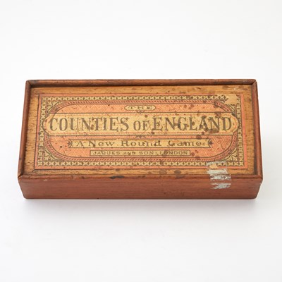 Lot 364 - "Counties of England, a New Round Game"