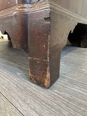 Lot 1062 - Chippendale Mahogany Slant-lid Desk