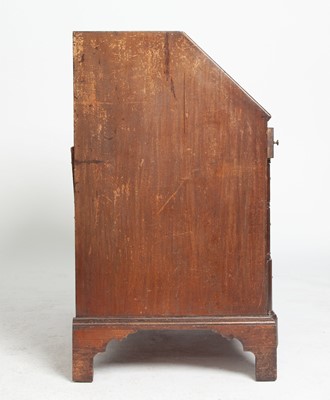 Lot 1062 - Chippendale Mahogany Slant-lid Desk