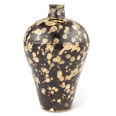 Lot 686 - A Chinese Jizhou Tortoiseshell Glazed Meiping