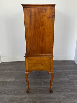 Lot 1063 - Queen Anne Maple High Chest