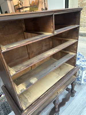 Lot 1057 - William and Mary Walnut High Chest of Drawers