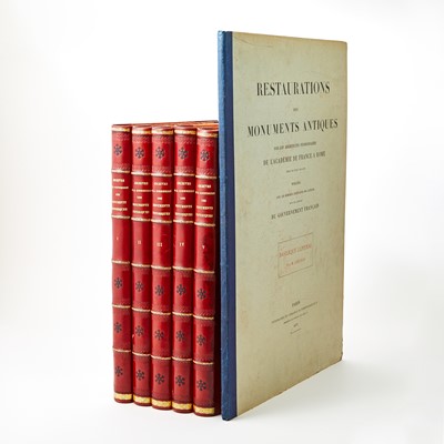 Lot 355 - A group of official architectural studies on a variety of French historical monuments