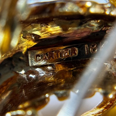 Lot 3 - Cartier Gold Clip-Brooch