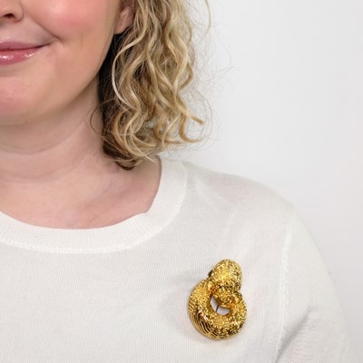 Lot 3 - Cartier Gold Clip-Brooch