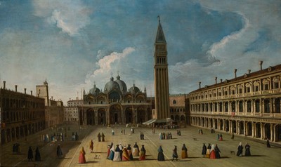 Lot 9 - Attributed to Apollonio Domenichini (The Master of the Langmatt Foundation Views)