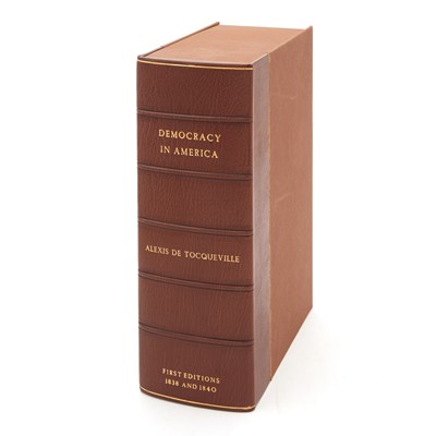 Lot 242 - The first edition of Tocqueville, with an important association